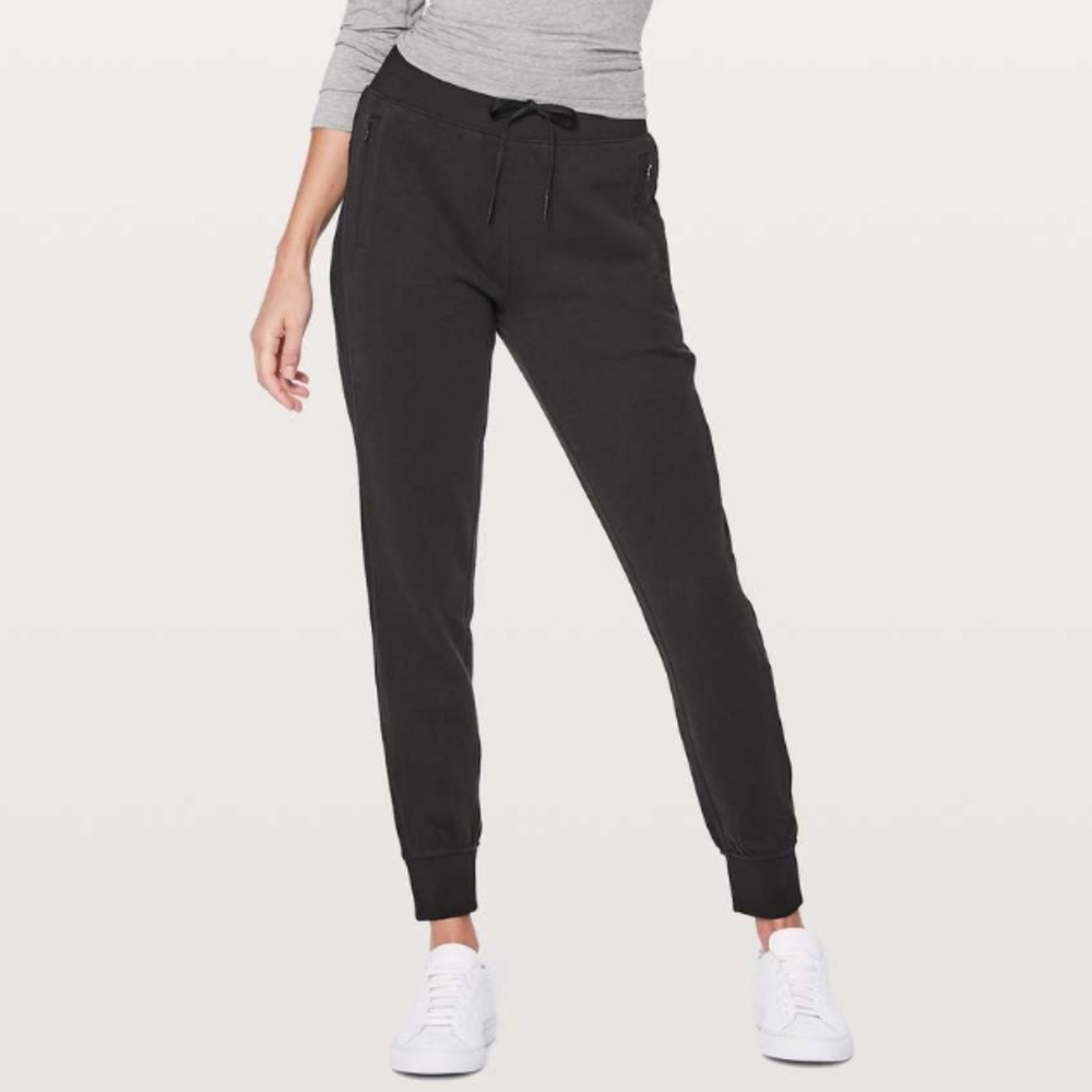 Lululemon Get Going black jogger sweatpants